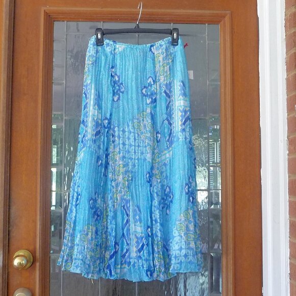 RUBY RD. PULL ON BOHO SKIRT SMALL - Picture 1 of 8